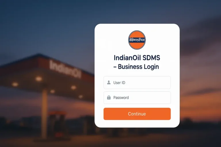 SDMS.PX.INDIANOIL.IN Login