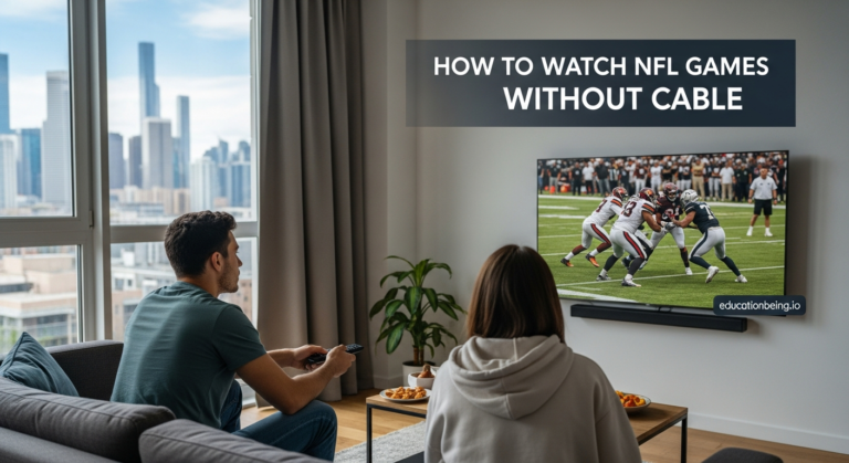 how to watch nfl games without cable