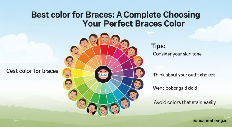 best color for braces​